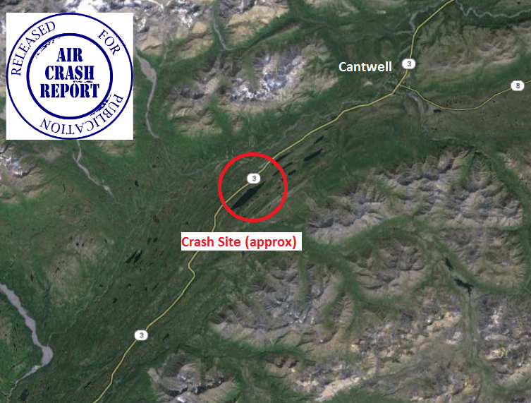 Aircraft Crash, Cantwell, Alaska